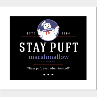 Stay Puft Marshmallow Company - modern vintage logo Posters and Art